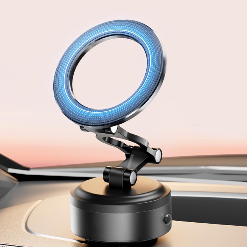 Soporte de teléfono para vehículo, ventosa al vacío con accesorio de vacío, rotación de 360 grados para una experiencia de conducción segura