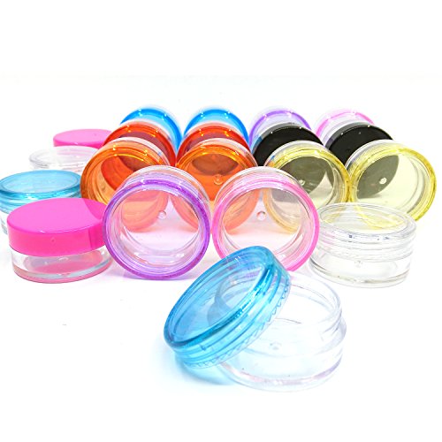 Plastic monstercontainers, DANCEPANDAS 20 stuks cosmetische container Lege doorzichtige reisvulbare make-upcontainers… - Afbeelding 5