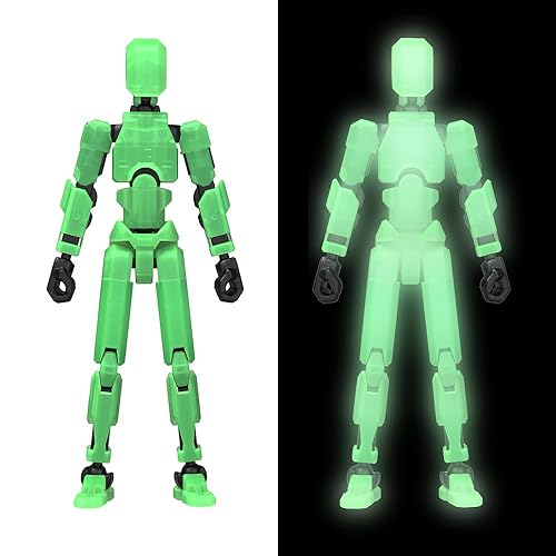 MerryXD T13 3D Action Figure,Assembly Completed Dummy Nova Titan Lucky