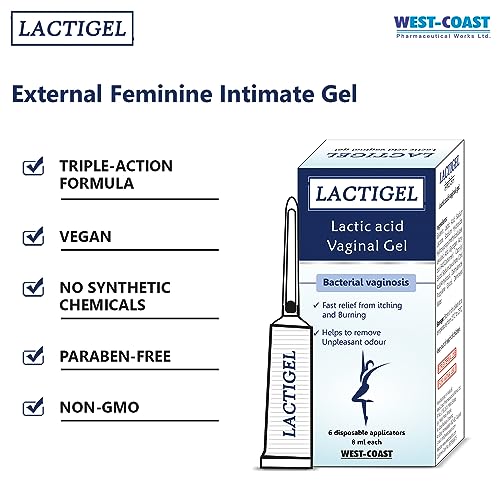 Westcoast Lactigel Lactic Acid Vaginal Gel | Eliminate Signs Of Irritation In The Vaginal Area| 6 Disposable Applicators 8ml Each - Image 7