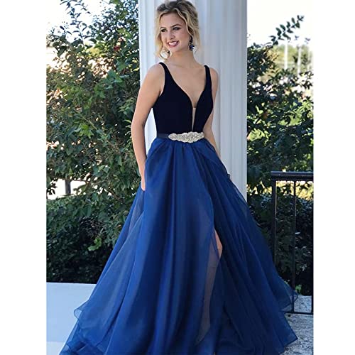 Whippy Bridal Belt Rhinestone Wedding Belts For Bride Dress Women Crystal Sash Waistband For Wedding Evening Gown Blue #TOP3