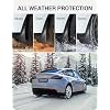 BASENOR 2024-2020 Tesla Model Y Mud Flaps Splash Guards Vehicle Sediment Protection No Drilling No Tape Mudflaps Tire Protector Mudflaps All Weather Tesla Exterior Accessories (Set of 4)