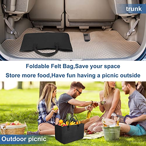 SOBEAU Borsa in Feltro,xxl,Borsa Porta Legna,Per