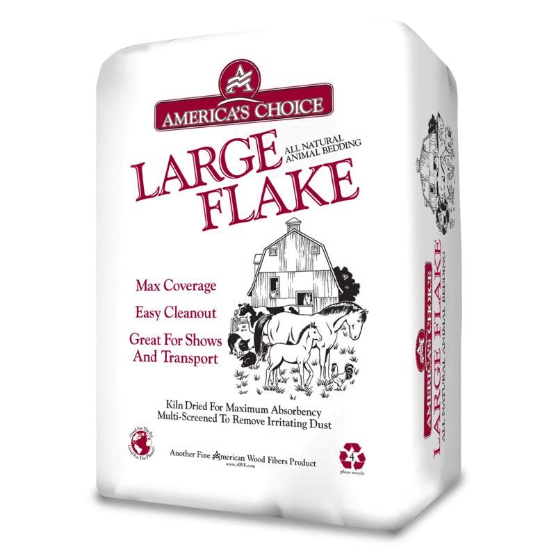 American WoodFIBERS 532.67P2LGEAC 8 CUFT Large Flake Bedding