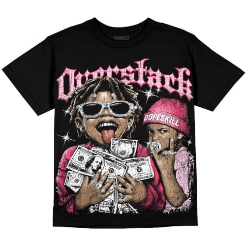 Image of DopeSkill Graphic Tee Streetwear Hypebeast Hip Hop Unisex Premium T-Shirt Sneaker Colour Matching Shirts Gift for Sneakerhead