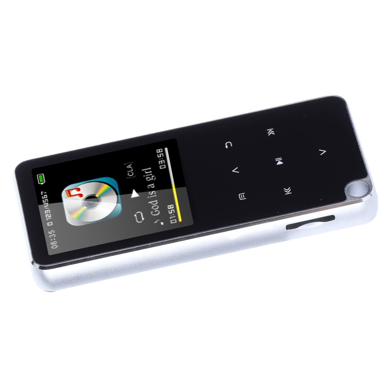 Grabadora de Voz Digital M25, Reproductor MP3 MP4 Multifunción Portátil de Tamaño Mini para Caminar y Correr con Bluetooth (32GB)