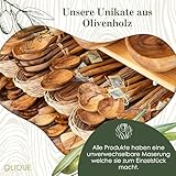 Futterstation personalisiert, Olivenholz - Futterbar mit Gravur und 2 Fressnäpfen für Katzen und Hunde