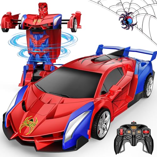 Braxel Coche Teledirigido, 2.4ghz Transform Rc Car Juguetes Niños 3-12 Años, Coche Rc Para Niños, Robot Transform Regalo Niño Niña 3 4 5 6 7 Braxel Coche Teledirigido, 2.4ghz Transform Rc Car Juguetes Niños 3-12 Años, Coche Rc Para Niños, Robot Transform Regalo Niño Niña 3 4 5 6 7