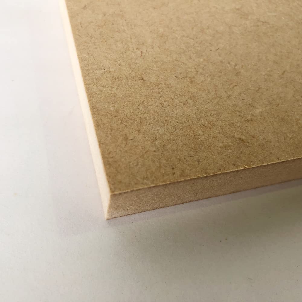 Amazon.co.jp: MDF材 15mm厚 ミニサイズ 約80mm×約80mm 6枚セット MDF 