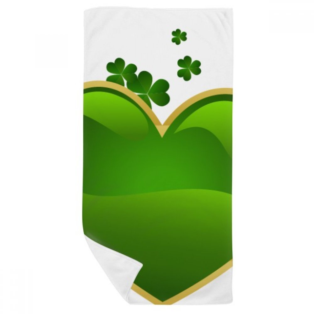 Serviette St.Patrick douce 35x70cm pour peaux sensibles sous la douche