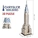 CubicFun 3D Puzzle for Kids 4-8 New York Cityline Landmark Architecture Building Model Kits, Puzzles for Kids Ages 3-5 8-10, Statue of Liberty, Chrysler Building, 77 Pieces