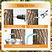 Stainless Steel Maple Syrup Tapping Kit 6 Maple Tree Taps Spiles with Hooks 2 Cleaning Brushes Compatible with Maple Birch Walnut Trees for Beginners Experts
