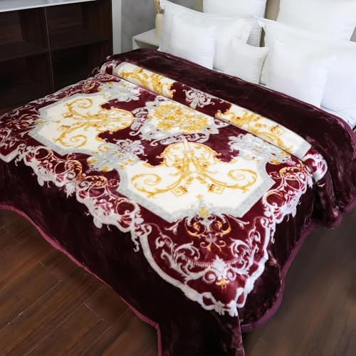 Image of MYTRIDENT Classic Plushmare Double Blanket, Juliet