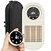 VENTY CozyPod Portable Plug-In Heater 500W with Case,Space Heater for Small Rooms,Quiet Portable Heater,Electric Heater with LED Display &amp; Remote Control,Small Space Heater,Bl