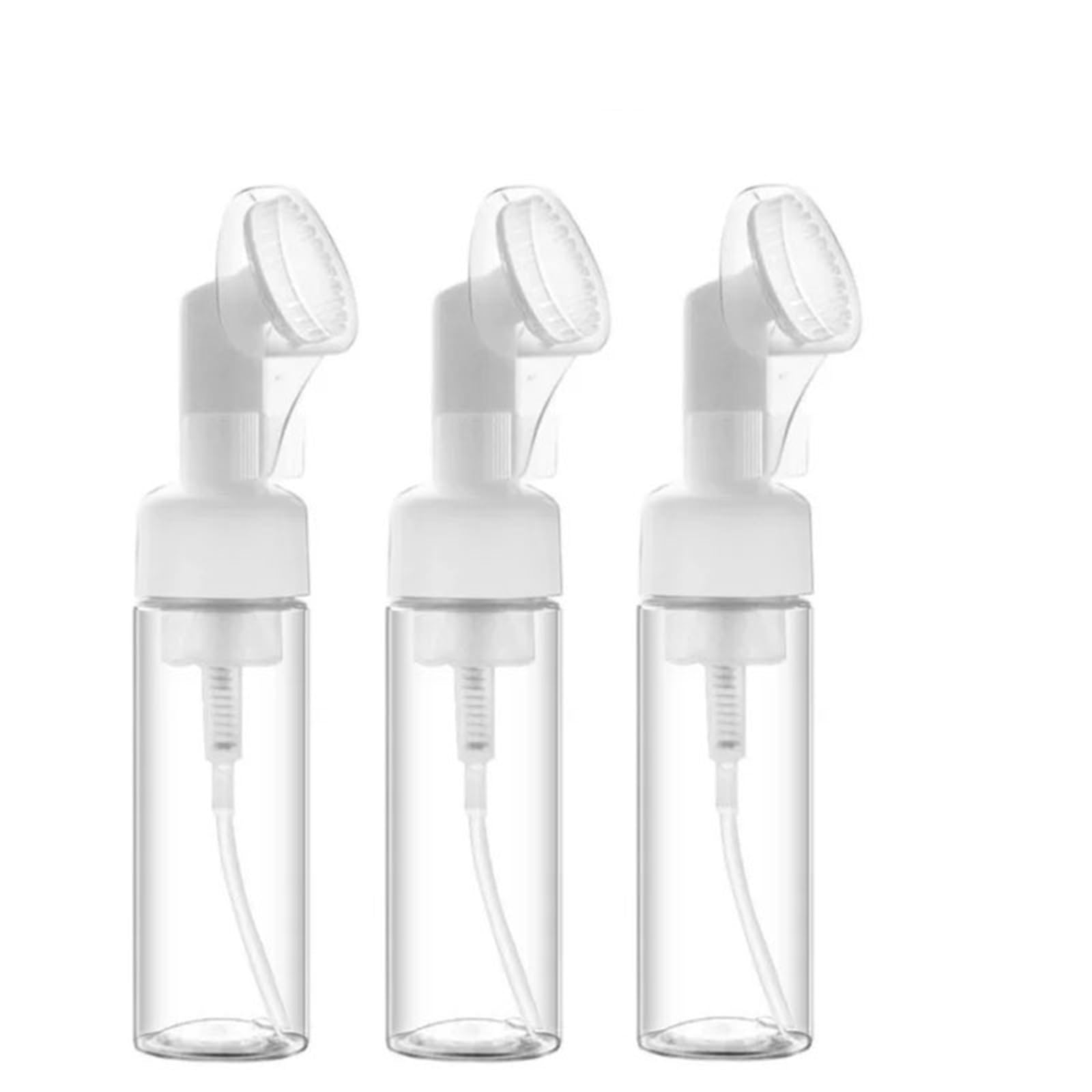 4PCS 100ml Soap Foaming Bottle With Brush Head for Cleaning Travel