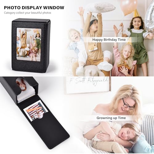 HIYQIN Photo Storage Box for Instax 2x3 Films/Photos, Photo Box/Photo Holder Compatible with Fuji Instax Mini Film - Image 4