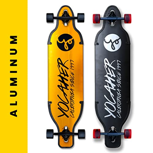 Yocaher Aluminum Drop Through Longboard Deck