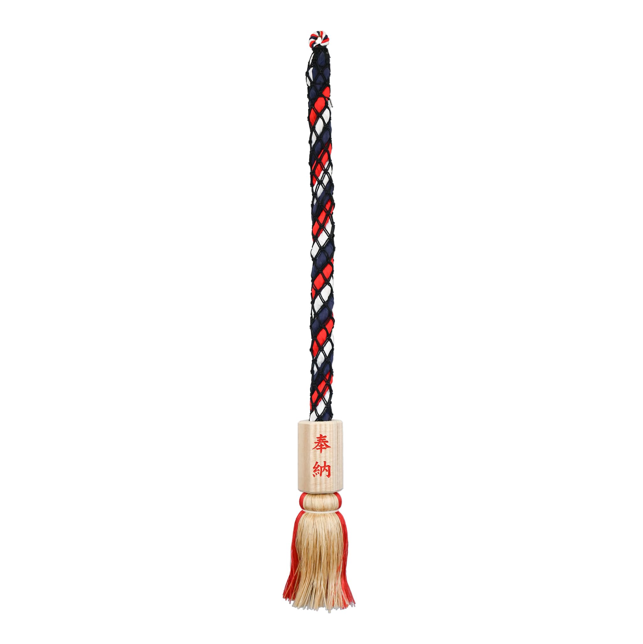 Amazon｜鈴緒 三色布巻 すずお 鈴紐 すずひも 神具 仏具 (藁芯, 2尺 