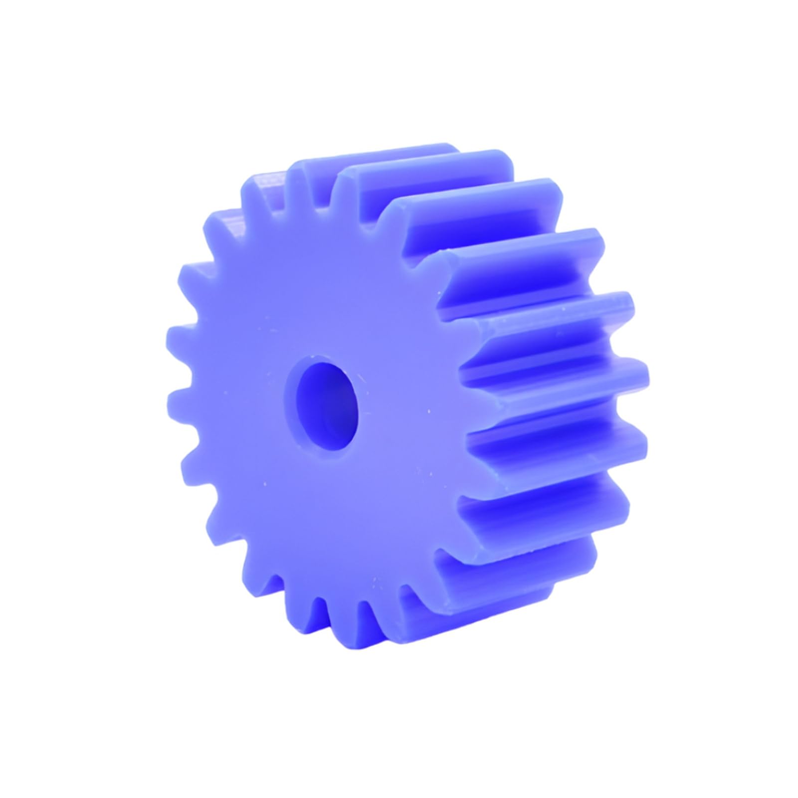Kegelräder, Blaues Nylon-Stirnrad für Elektromotoren, Modul 1,5(1.5 Modulus 18 Teeth)