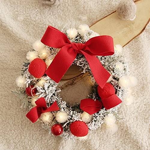 Guirlande suspendue lumineuse de Noël pour embellir votre porte d'entrée