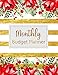 Monthly Budget Planner: Floral Vintage Stripes Weekly Expense Tracker Bill Organizer Notebook Business Money Personal Finance Journal Planning ... (Expense Tracker Budget Planner) (Volume 7)