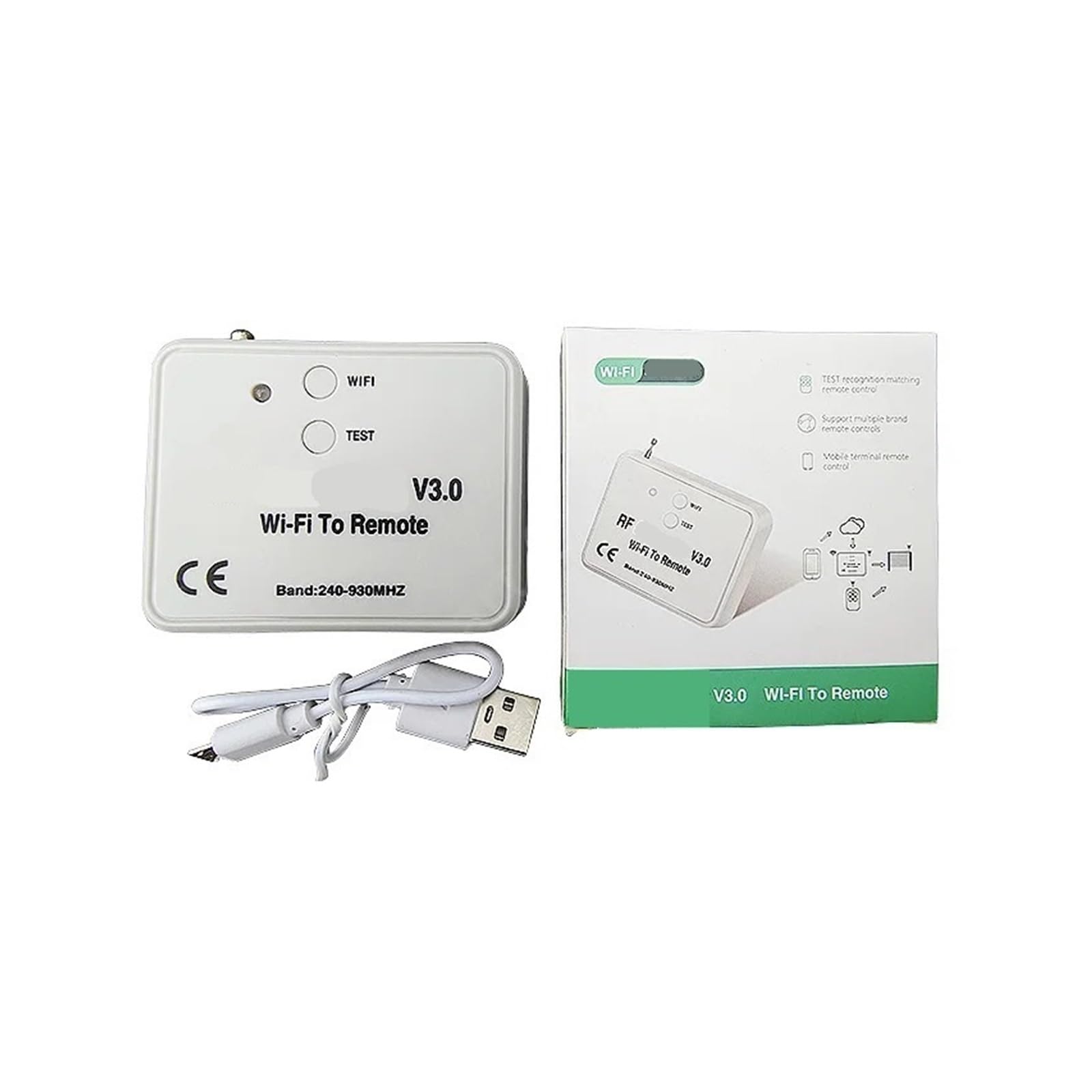 WiFi a multifrequenza codice variabile 330 433 868 MHz WiFi interruttore presa relè modulo interruttore telecomando