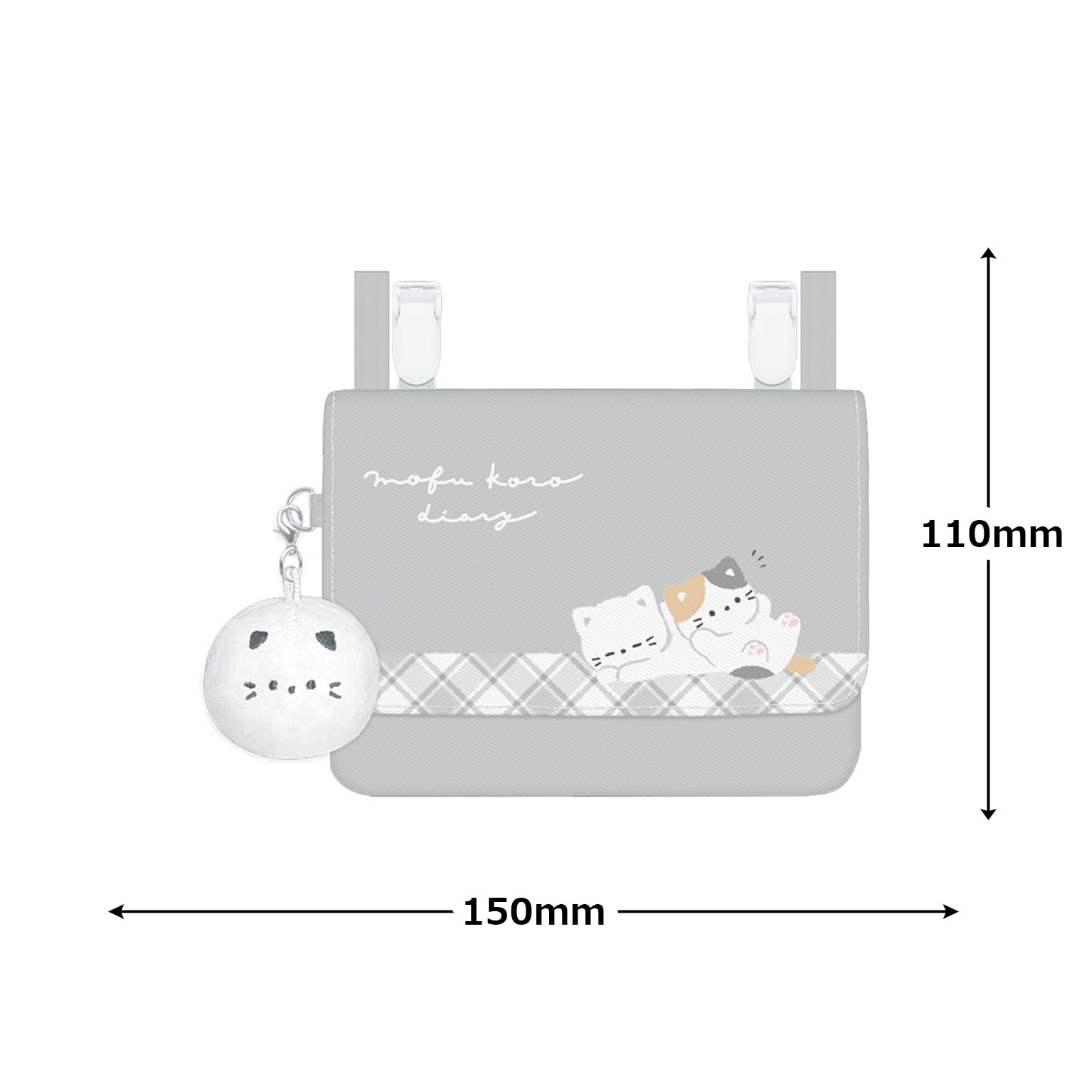 Amazon | カミオジャパン 移動ポケット 横長どこでもポッケ もふころ