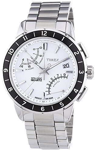 Preisvergleich Produktbild Timex Herren-Armbanduhr Analog Edelstahl Silber T2N499AU