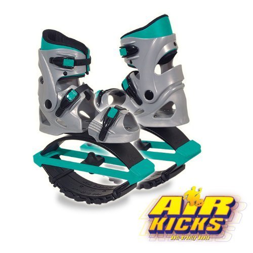 Image of Geospace Air Kicks Bouncing Running Boots - Use for Zumba, Exercise, Workout, Running or Fun Indoor & Outdoor All Season Active Play