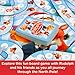 AQUARIUS Rudolph The Red-Nosed Reindeer Board Game - Fun Family Christmas Gift for Kids and Adults - Officially Licensed Rudolph Merchandise & Collectibles