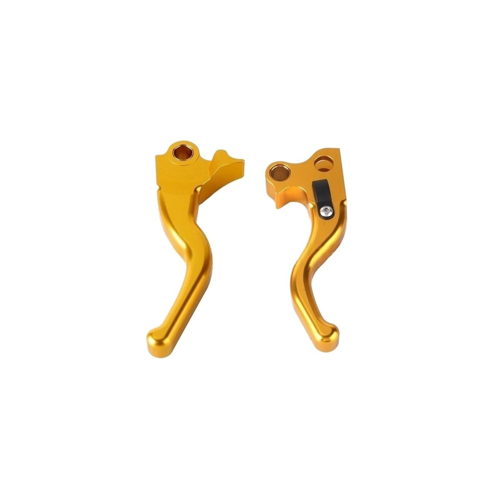Wkdyriwo Golden Finger Brake Clutch Lver Motorcycle Short Hand Levers For Har&Ley Dyna Fxds Fxdf Fxdl Fxdb Fxdc Fxd Fxdx Fld Fxdwg Low Rider S Motorcycle Brake Clutch Levers