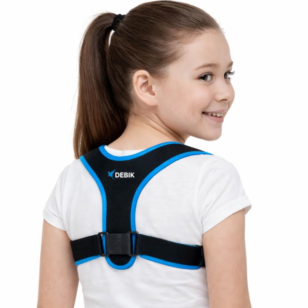 DEBIK Kids Posture Corrector for Boys & Girls | Adjustable Child Back Support Belt for Posture Improvement, Shoulder Alignment, Spine Support & Daily Wear-picture-12
