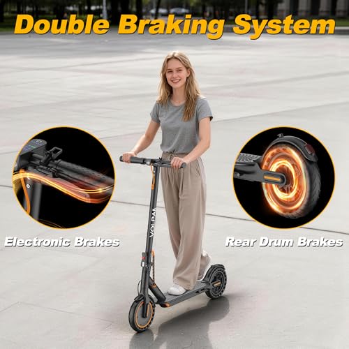 Image of Electric Scooter Adults & Kids,350 /250W Powerful Motor,15 /10 Miles,19 /9 Mph,8.5 /6.5 inch E Scooter with LCD Display
