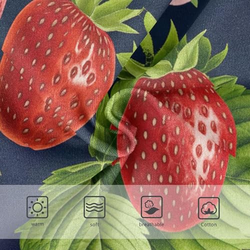 Cotton Toddlers Underwear Floral Cartoon Strawberries Pink Floral Panties Little Girl Colorful Briefs Undies Kids 2t3