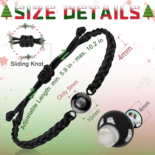 SUPHELPU Bracelet with Picture inside,Photo Bracelet Customized Picture, Memorial Gifts for Loved One2