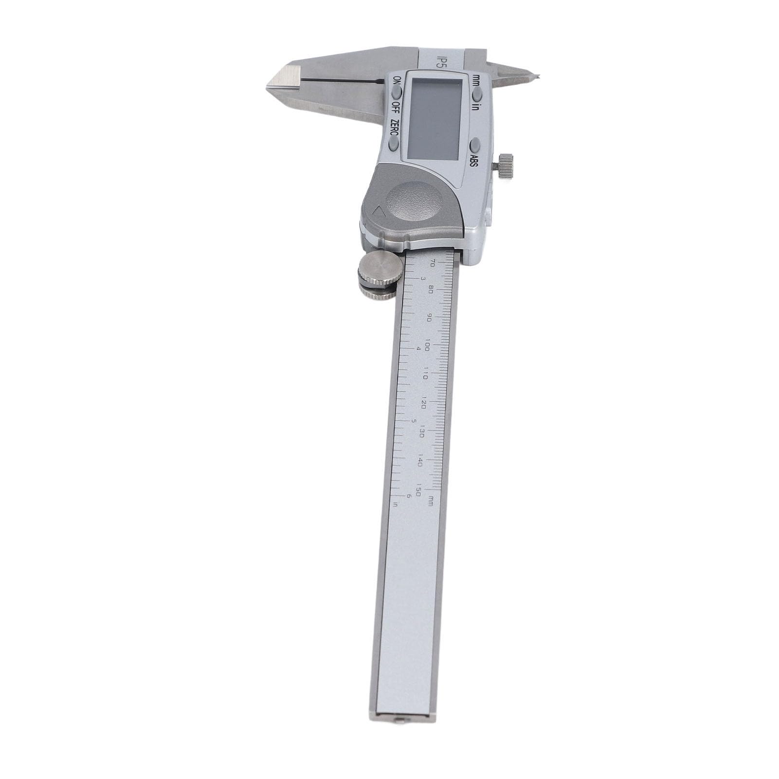 Herramienta de Medición de Calibrador Digital IP54 Resistente Al Agua, Precisa y Duradera para Mediciones de Precisión en Taller, Acero Inoxidable de 0-6 Pulgadas/0-150 Mm