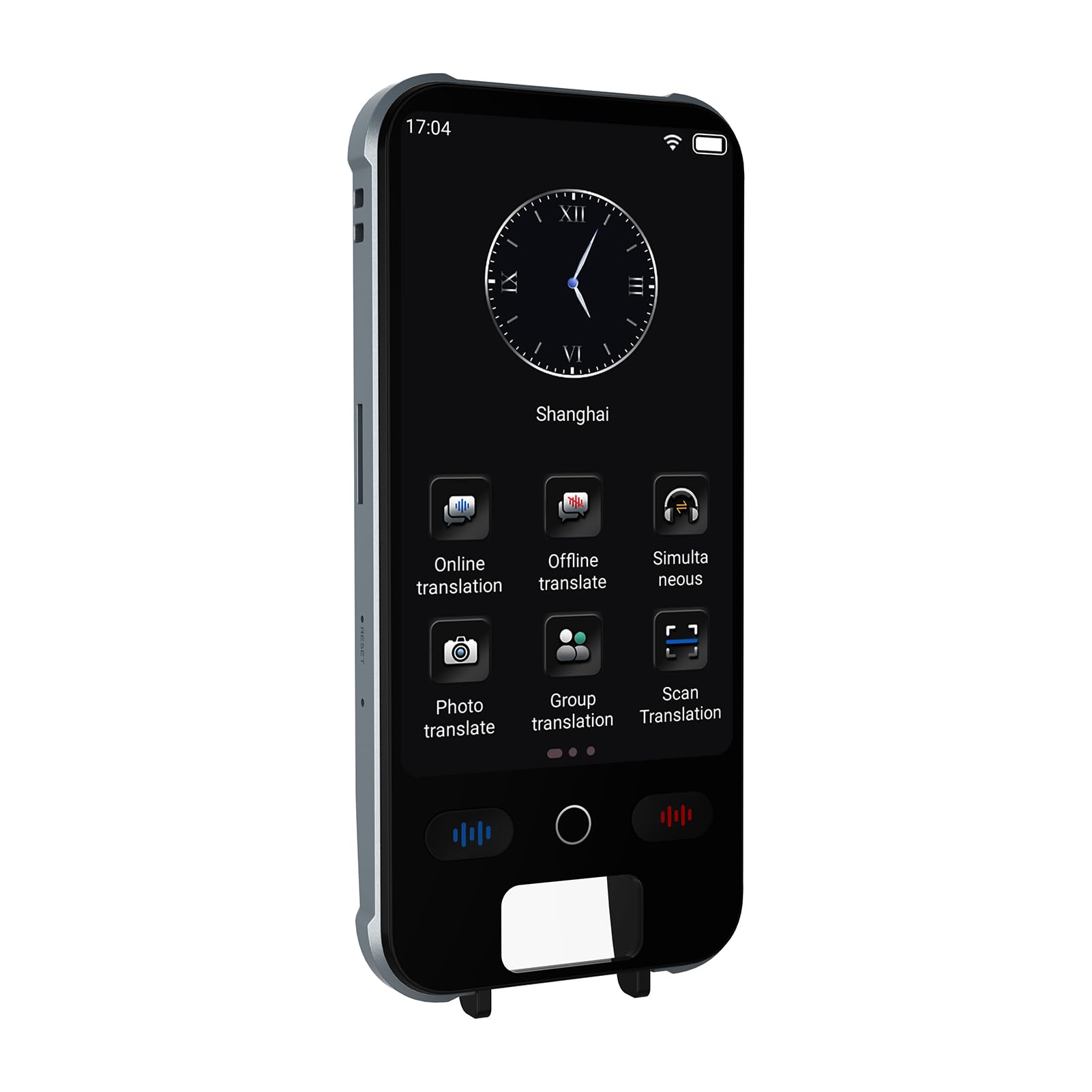 Gugxiom Traduttore di Foto Wireless Portatile Smart Scan Translator per Viaggiatori Dispositivo Multilingue Ricaricabile