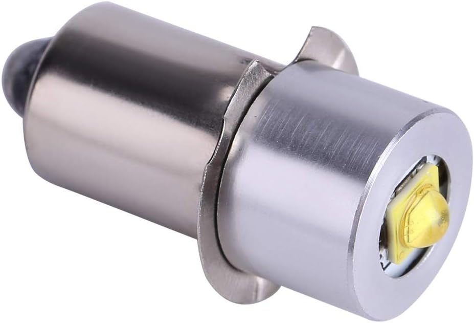 CHICIRIS Mag Lite LED Conversion Kit, 3W 6-24V P 13.5S High Bright LED Emergency Work Lamp Torch Replacement Bulb Torches for Torches
