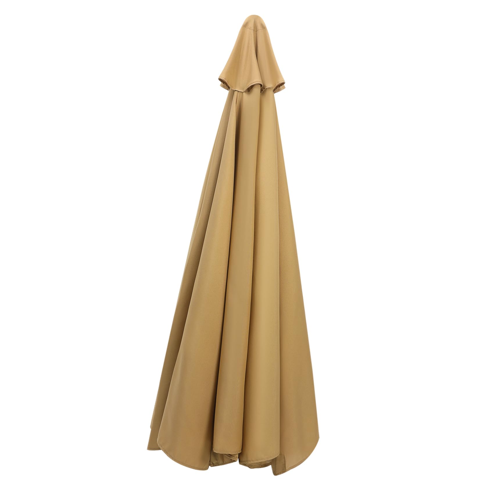 Toldo de repuesto para sombrilla de playa y patio cubierta protectora exterior de 8 varillas