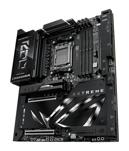 undefined ASUS ROG Crosshair X870E Extreme AMD X870E AM5 E-ATX Gaming Motherboard – 20+2+2 Power Stages, DDR5, PCIe 5.0, 5X M.2, 5G & 10G LAN, Wi-Fi 7, USB4 Type-C, 5” LCD, AI Overclocking & Networking の商品画像 9