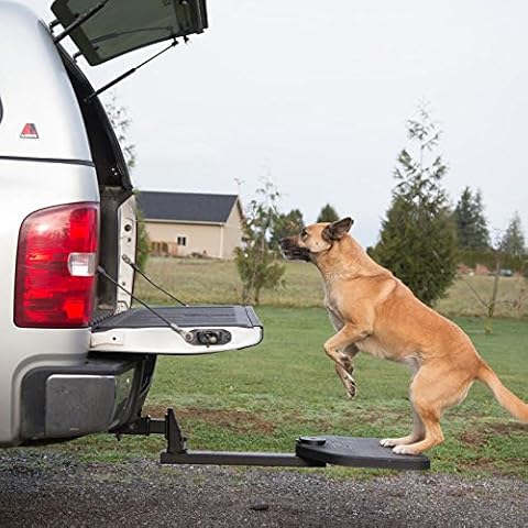 Heininger 3045 PortablePET Twistep Dog Hitch Step for Pickup Trucks Cover