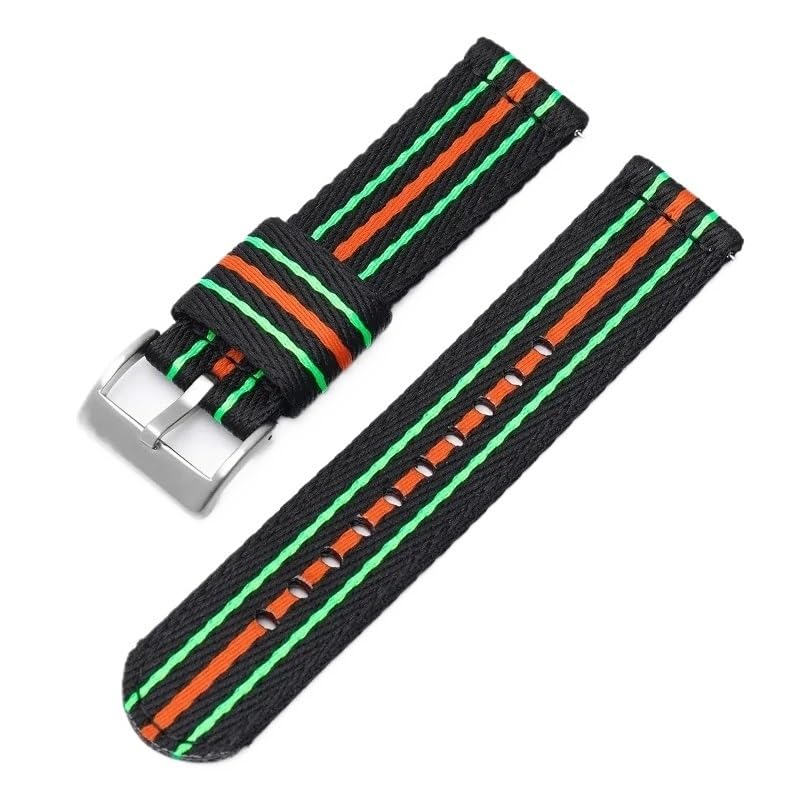 Bracelet en nylon montre Blancpain 20mm boucle acier interchangeable S