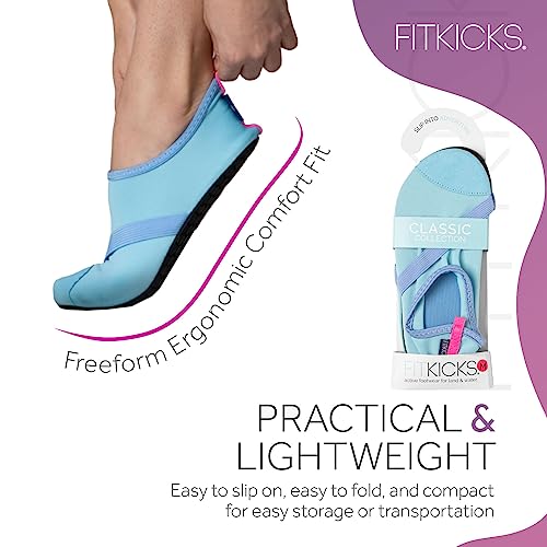 Image of FITKICKS Original Women's Foldable Active Lifestyle Minimalist Footwear Barefoot Yoga Sporty Water Shoes