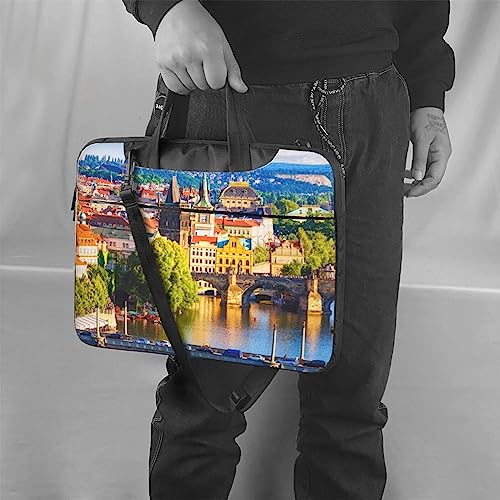 Sacoche pour ordinateur portable porte-documents paysage d'été