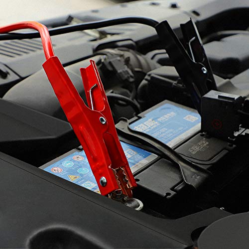 TWING Jumper Cables 2 Gauge 20 Feet 1000Amp Booster Cable for Battery Emergency 2AWG 20Ft Heavy Duty Long Enough Strong Clips - Thumbnail 6