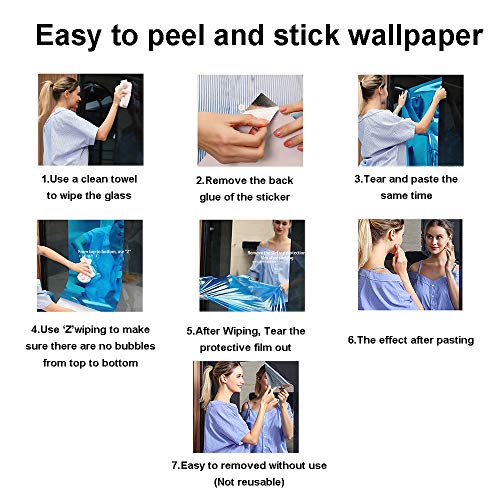 De flexibele Stickers van de Spiegelmuur, Zelfklevende Spiegelbladen, de Zelfklevende Zilveren Decal van de… - Afbeelding 5