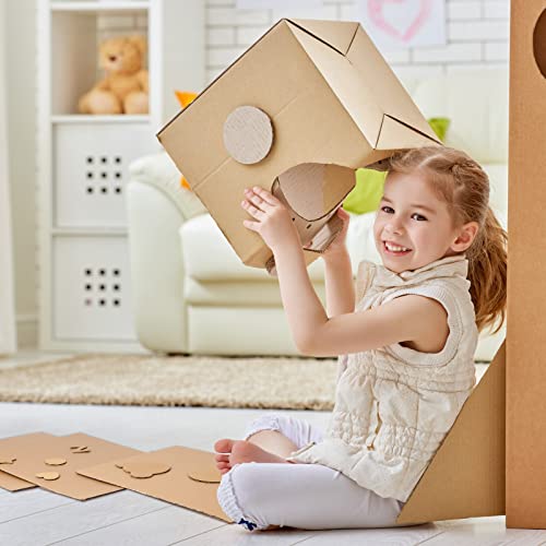 Image of 50 Pack Corrugated Cardboard Sheets Flat Hard Cardboard Inserts Back to School Classroom Supplies Flat Squares Separators for Shipping, Mailing, Packing, Art Projects, DIY Crafts(14 x 11 Inch,Brown)