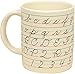 The Unemployed Philosophers Guild Penmanship Mug, Off White