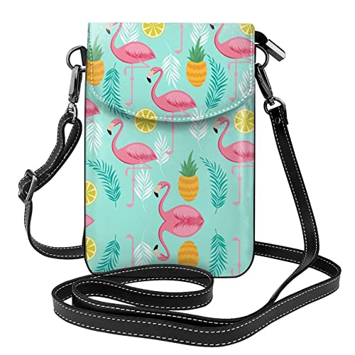 Sac à bandoulière mignon flamant rose pour femme et fille