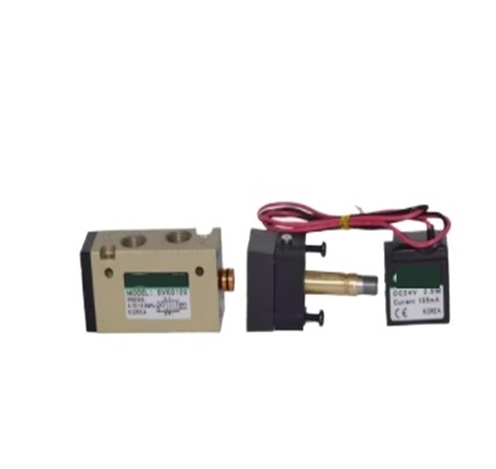 Elektromagnetisches Fünf-Wege-Wegeventil mit zwei Positionen SVK0120 DC24V 2,5 W SVK1120 DC24V SVK1120-AC220V SVZA5120(SVX2002-24V)